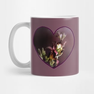 red magic day lilies 4 Mug